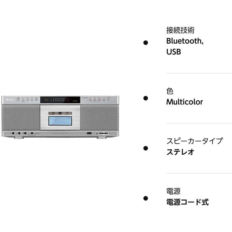 東芝 ハイレゾ対応SD/USB/CDラジカセTOSHIBA Aurex TY-AK2 ハイレゾ対応SD/USB/CDラジカセTOSHIBA Aurex TY AK2