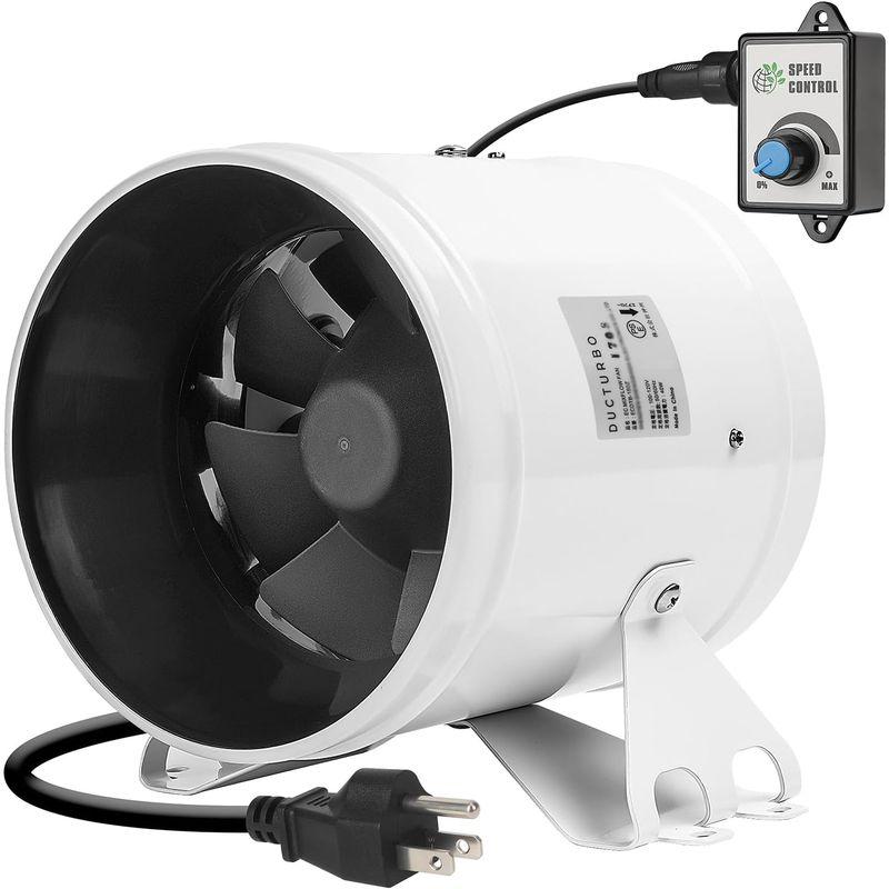 DUCTURBO 中間取付形ダクトファン 150mm 強力 風量:594?/h 塗装ブース用換気扇 ダクト用換気扇 業務用有圧換気扇 無段階 中間取付形ダクトファン 150mm 強力 風量 /h 塗装ブース用換気扇 ダクト用換気扇 業務用有圧換気扇 無段階