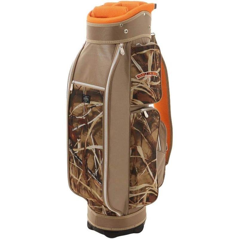 トランスコンチネンツ（TRANS CONTINENTS） ゴルフ キャディバッグ カート式 9型 6分割 TCCB-013X BEG （ベー TRANS CONTINENTS ゴルフ キャディバッグ カート式 9型 6分割 TCCB 013X BEG ベー