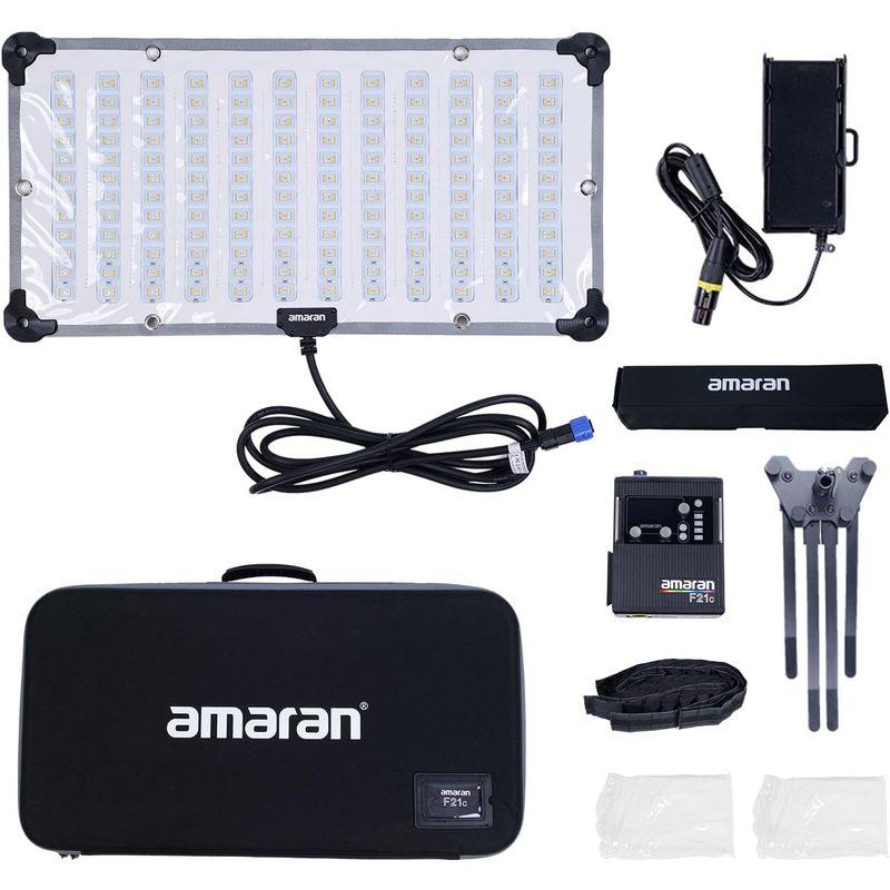 Aputure amaran F21C撮影ライト RGBWW撮影ライト100Ｗ 色温度2500K-7500K CRI ?95，TLCI ?9