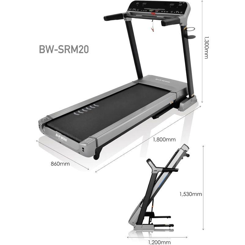 【早い者勝ち！】 BARWING(バーウィング) ルームランナー MAX20km/h 準業務用 ランニングマシン ランニングマシーン ウォーキングマシン トレ 【LW1659337344】(58510円)