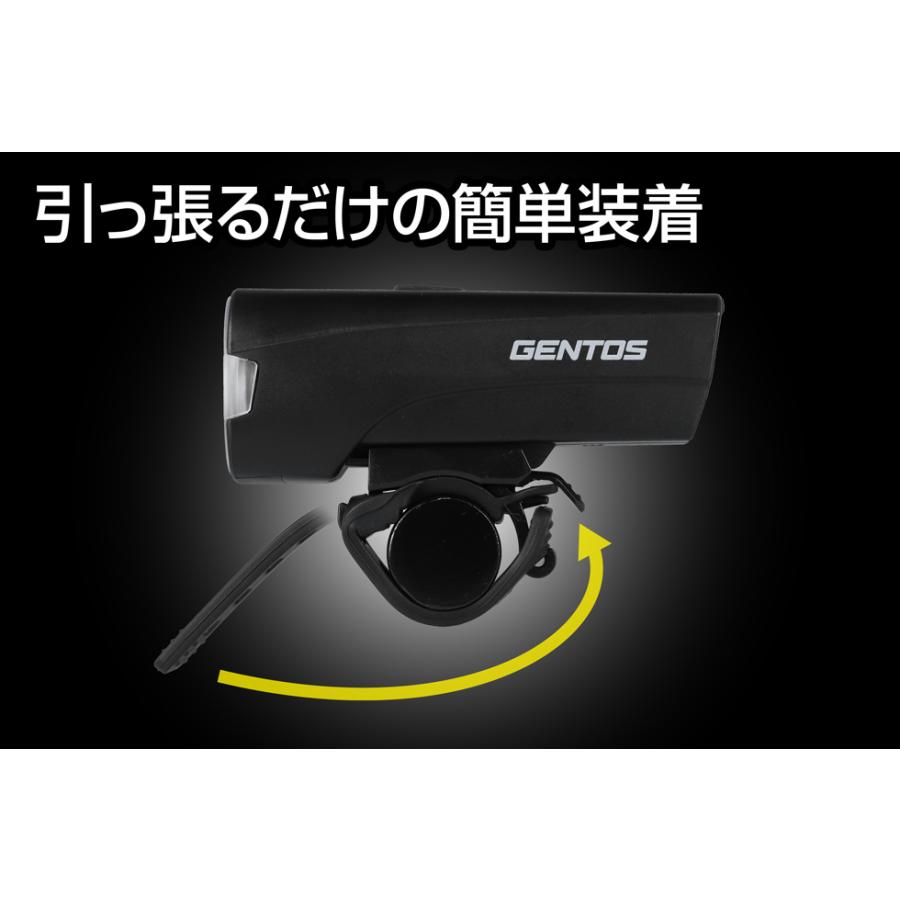 GENTOS バイクライト 充電 充電式 タイプC type-C 自転車 GENTOS バイクライト 充電 充電式 タイプC type-C 自転車
