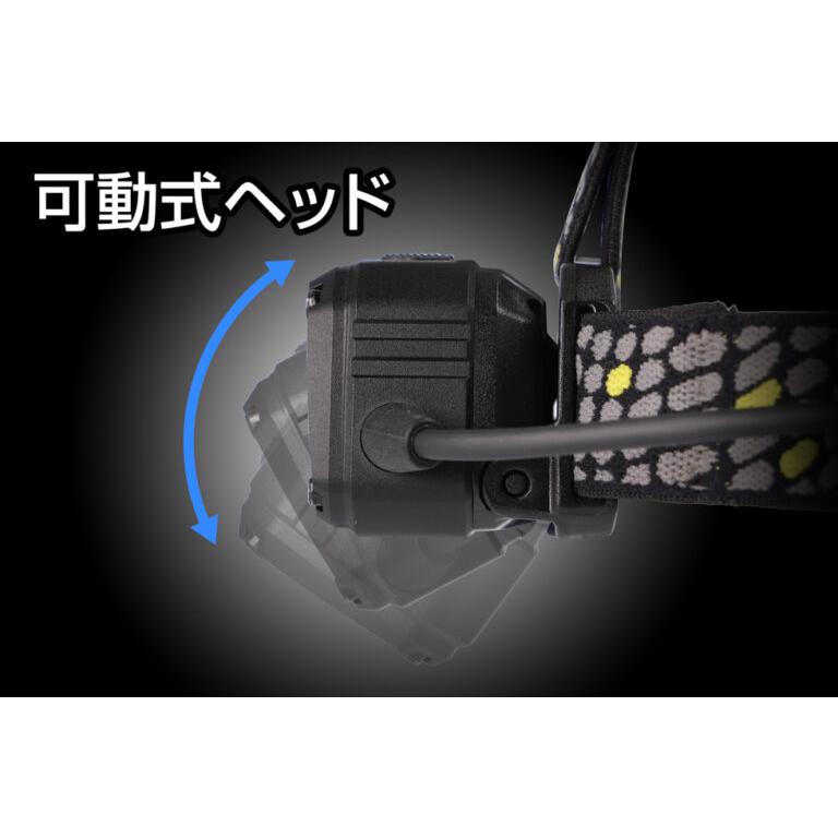 GENTOS（ジェントス） ヘッドライト led 充電 充電式 ヘッドランプ