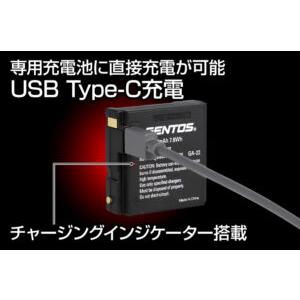 Gシリーズ ヘッドライト led 充電 充電池 Type-C タイプC 耐水 高耐久