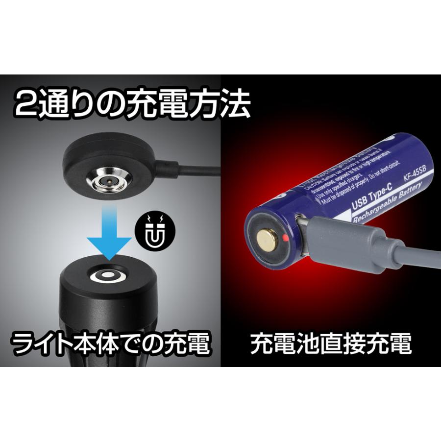 GENTOS（ジェントス） フラッシュライト 懐中電灯 led 充電式 充電池 G