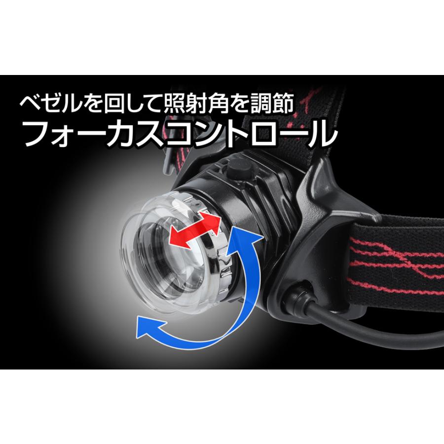 GENTOS（ジェントス） 【New!】ヘッドライト led 明るい 充電池 乾電池