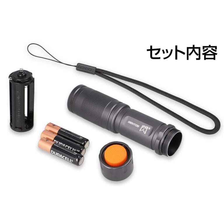 閃 【New!】フラッシュライト 懐中電灯 led 乾電池 単3 セン senn 参