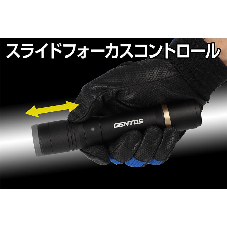 REXEED フラッシュライト 懐中電灯 led 充電 充電式 Type-C充電 GENTOS