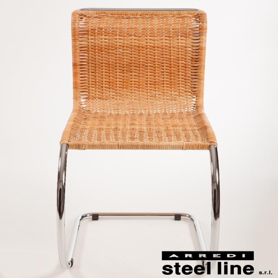 ミース・ファン・デル・ローエ MR10チェア ラタン仕様 スティールライン社DESIGN900 (steel line) | ミース・ファン・デル・ローエ | 02