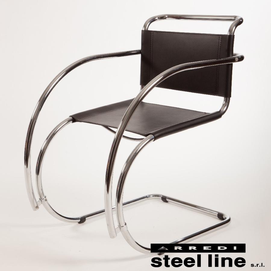 ミース・ファン・デル・ローエ MR10アームチェア スティールライン社DESIGN900 (steelline) | ミース・ファン・デル・ローエ