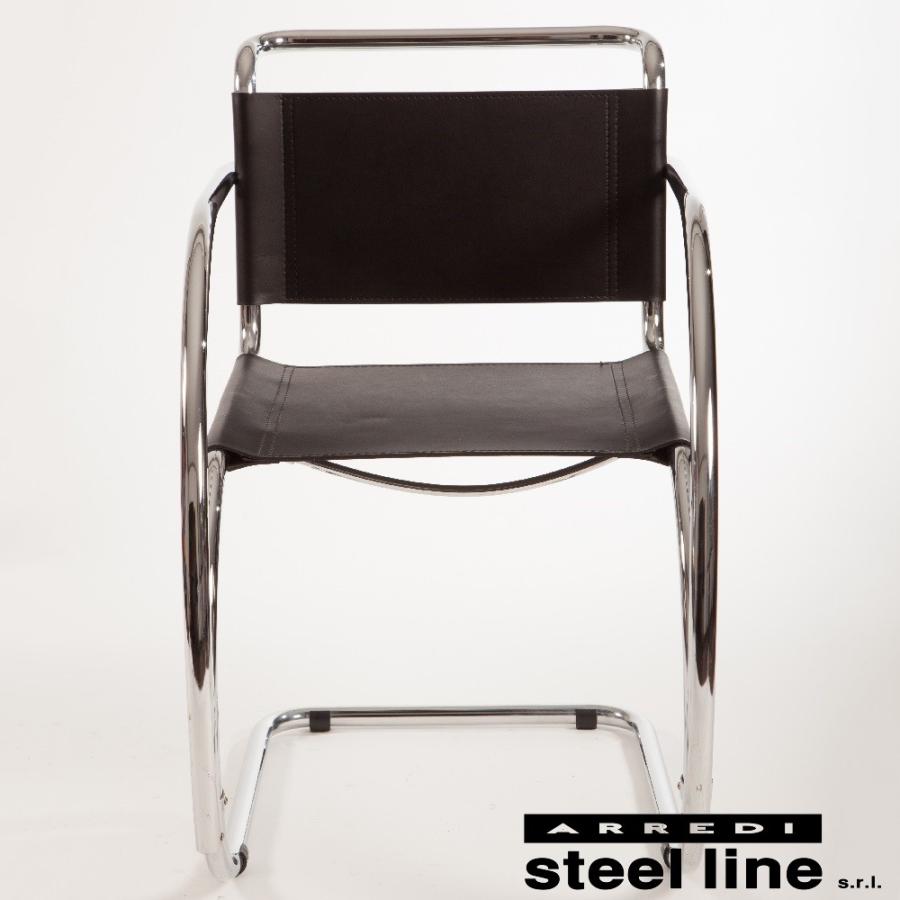 ミース・ファン・デル・ローエ MR10アームチェア スティールライン社DESIGN900 (steelline) | ミース・ファン・デル・ローエ | 01