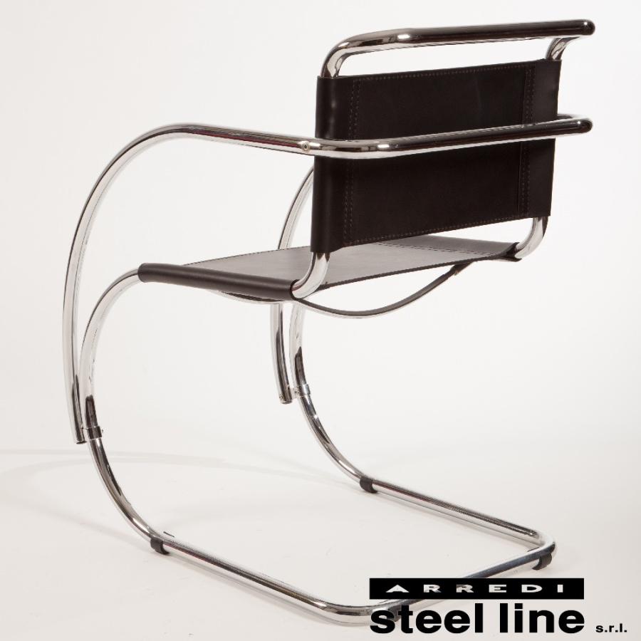 ミース・ファン・デル・ローエ MR10アームチェア スティールライン社DESIGN900 (steelline) | ミース・ファン・デル・ローエ | 02