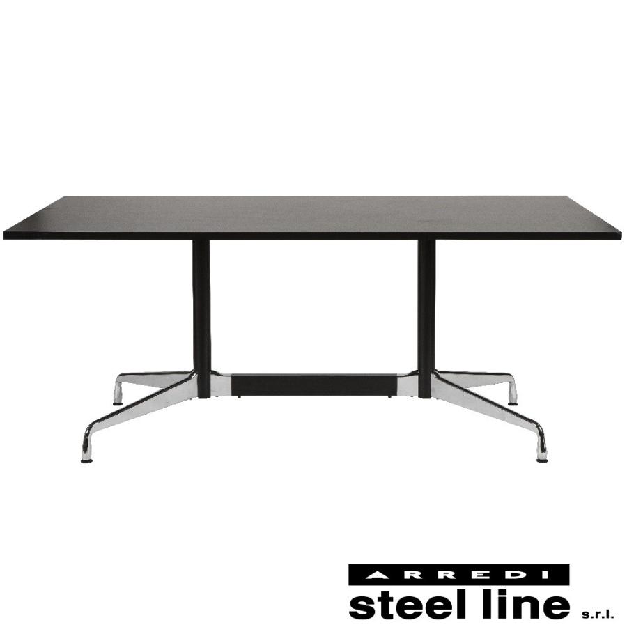 チャールズ＆レイ・イームズ セグメントテーブル（W180×D90） スティールライン社DESIGN900 (steel line) | steel line