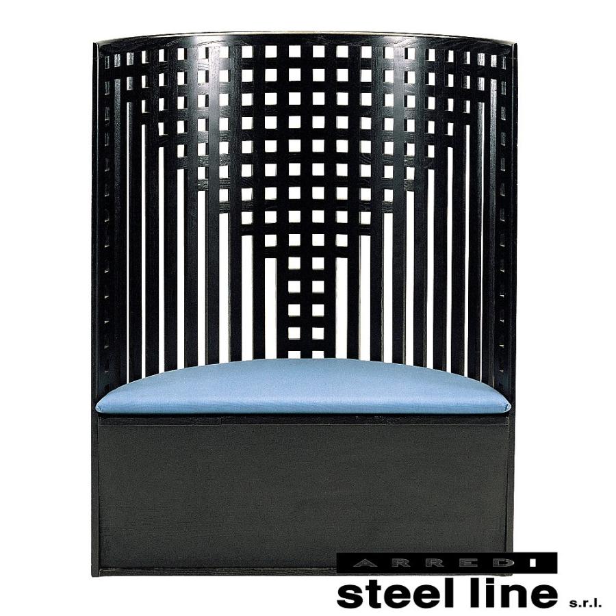 steel line - C.R.マッキントッシュ WILLOW1女性議長（織り地いたし方） スチール写真生産ライン社DESIGN900 () 椅子、スツール、座椅子-家具、インテリア