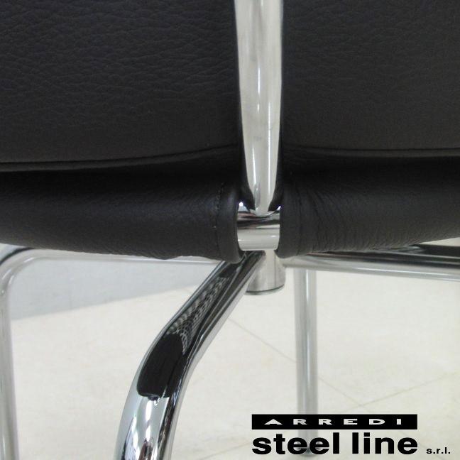 ル・コルビジェ LC7　ターナブルアームチェア スティールライン社DESIGN900 (steelline) | steel line | 03