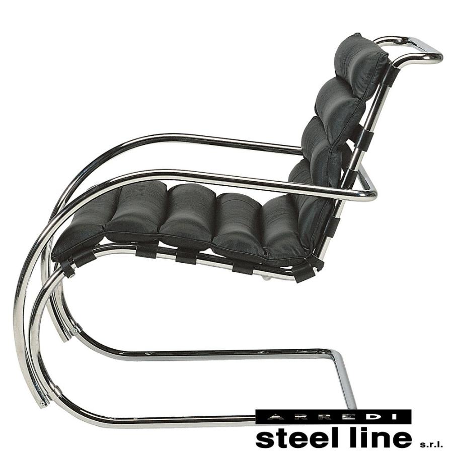 ミース・ファン・デル・ローエ ラウンジアームチェア スティールライン社DESIGN900 (steelline) | ミース・ファン・デル・ローエ