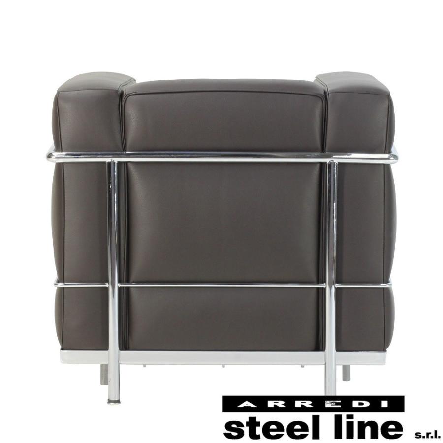 ル・コルビジェ LC2 1P（プレミアム仕様） スティールライン社DESIGN900 (steel line) | steel line | 01