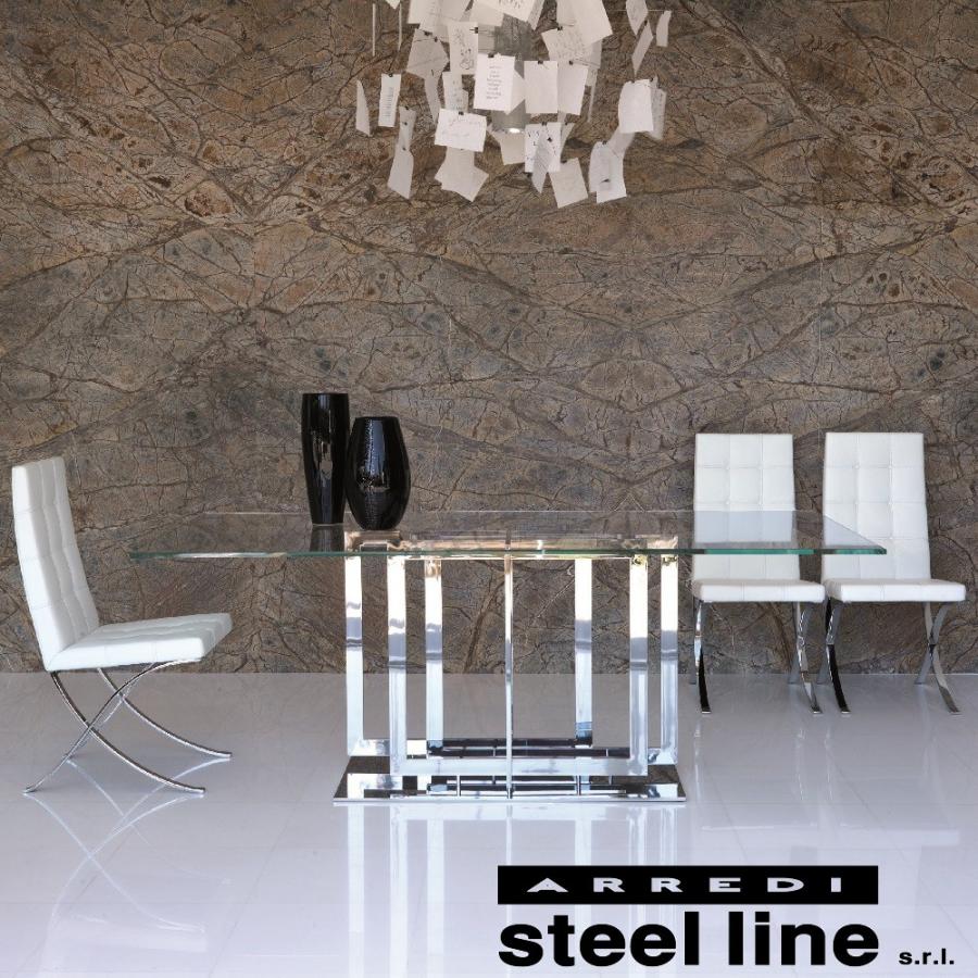 LIFE CLASSシリーズ TRILOGYダイニングテーブル（W220） スティールライン社 (steelline) | steel line | 02