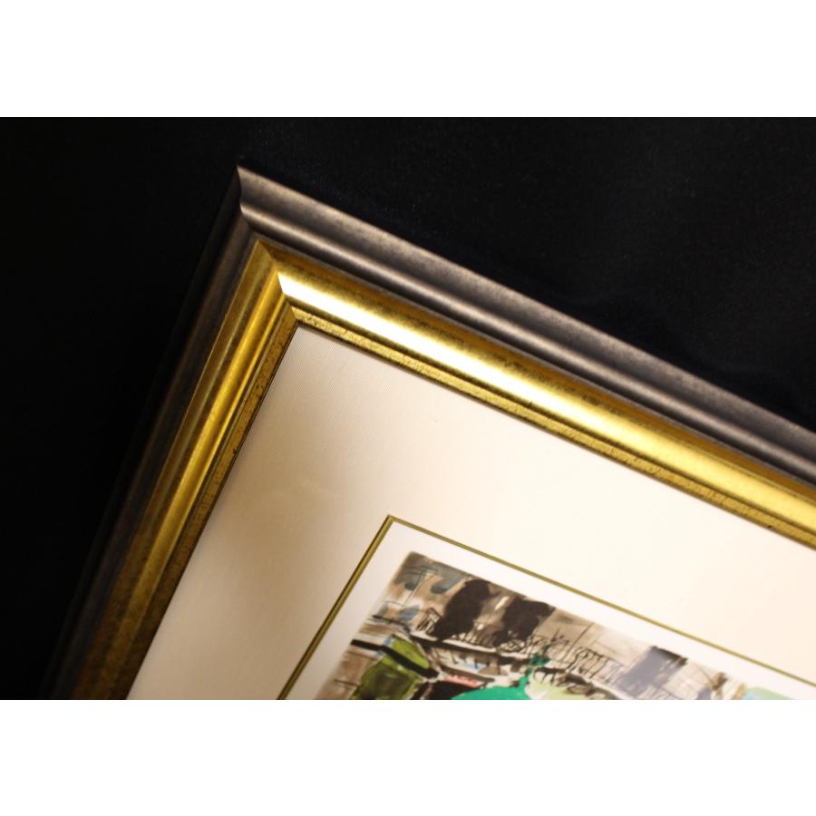 児玉 幸雄 サントノーレ通り ed/EA 額54x47cm 美USED!!!!! 技法