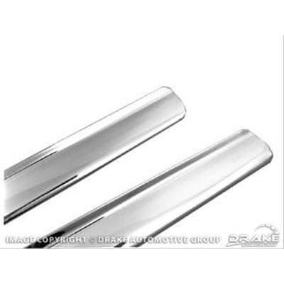 1967-1968 Mustang マスタング ロッカーパネルモール pair NEW　Aluminum， Polished， 訳SALE！_1