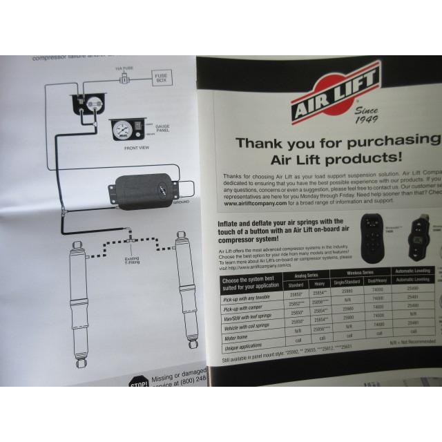 USA発送！25804.AIRLIFT エアーショック！ コントローラー