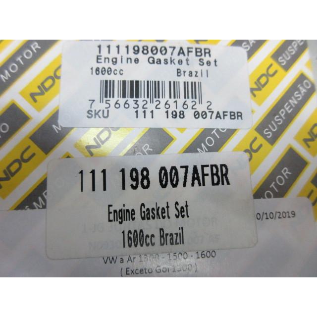 VW空冷4 1950-1979 T1 ビートル エンジンガスケット set NEW 61-74