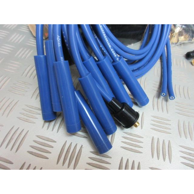 4040Blue.GMシボレー HEI プラグコード ストレイト！ BLUE！ 8mm Accel