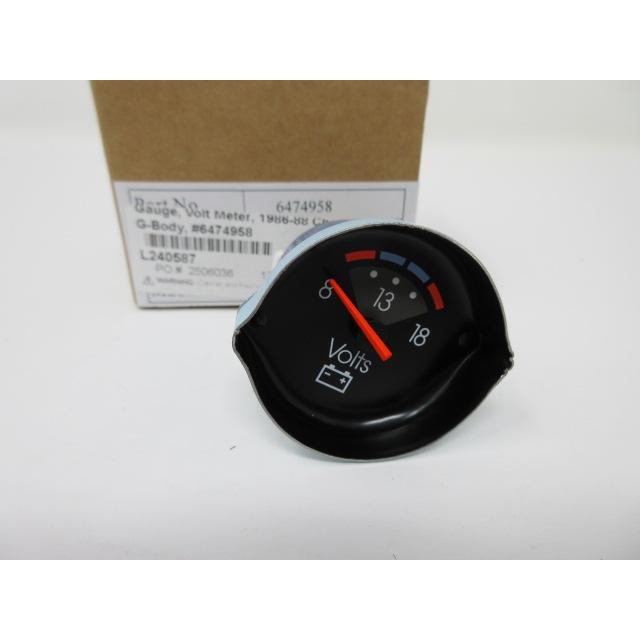 240587Volt 1986-1988 エルカミーノ ボルトメーター モンテカルロ NEW