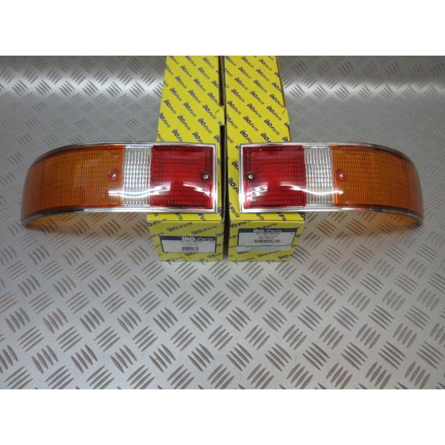 USA発送！euro.c PORSCHE.1969y〜1971y ポルシェ 911 912 1969yテールランプレンズ 左右SET 新品未使用品！ 