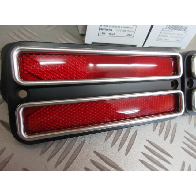 k-5ブレイザー　ビレッドメーターパネル　c10 シボレー　GM ジミー C10 Red.1969-1972 シボレー サイドマーカーランプ Rear pr NEW GM