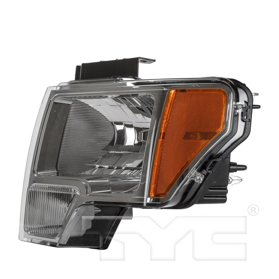 USA発送！2287.2009-2014 FORD F150 ヘッドライト pr NEW   EAGLEEYES製  Bulb Type Halogenの画像