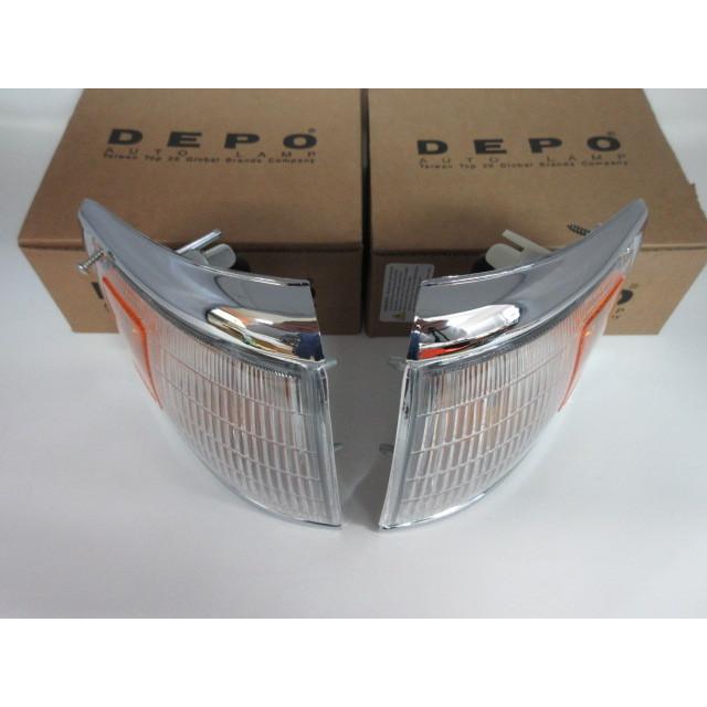 21516 1992-1995 USトヨタ ハイラックス Pickup Hilux 2WD パーキングランプ クリアランス pr NEW DEPO製！ 取付ねじ無し！の画像