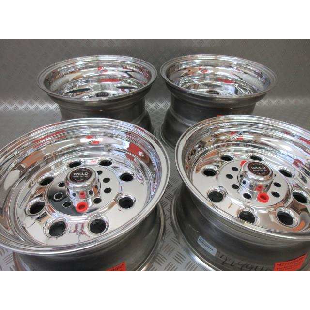 未使用 ウエルドレーシング　ドラッグライト 4穴、114.3   4本 WELD Racing！ ウエルドレーシング ホイール Dragliteドラッグライト