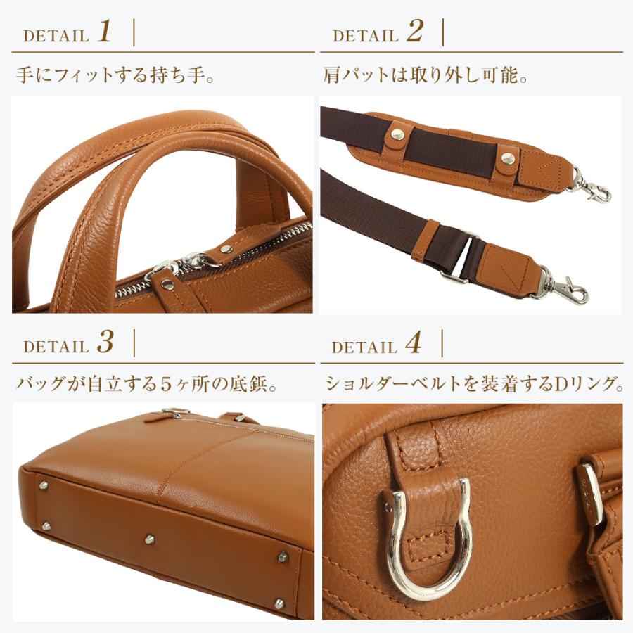 JOYA（ジョヤ） ブリーフケース 本革 メンズ ビジネスバッグ トート