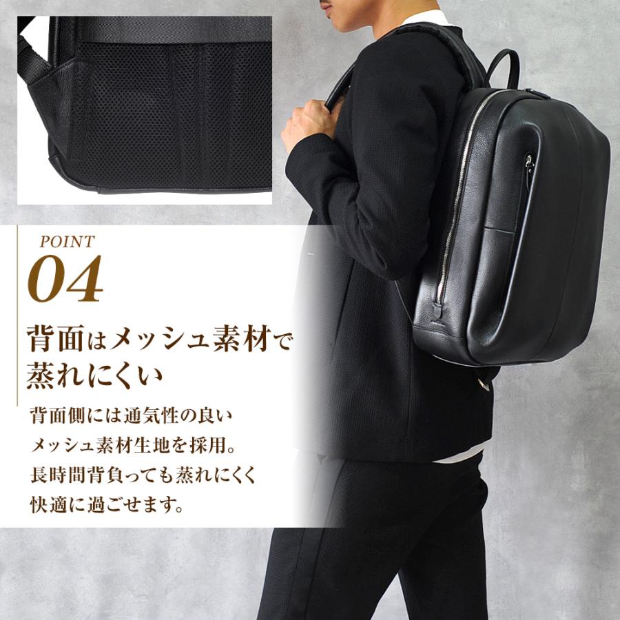 ビジネスリュック メンズ 本革 JOYA キャリーオン リュック ビジネスバッグ バッグ カバン 鞄 革 レザー j4022_17