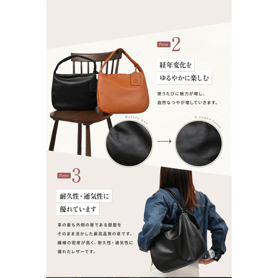 JOYA（ジョヤ） ショルダーバッグ レディース 軽い a4 レザー 旅行