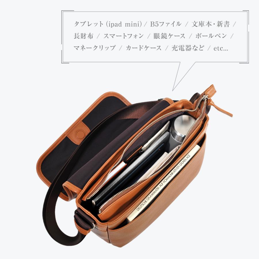JOYA（ジョヤ） ショルダーバッグ メンズ 革 軽い ブランド 軽量