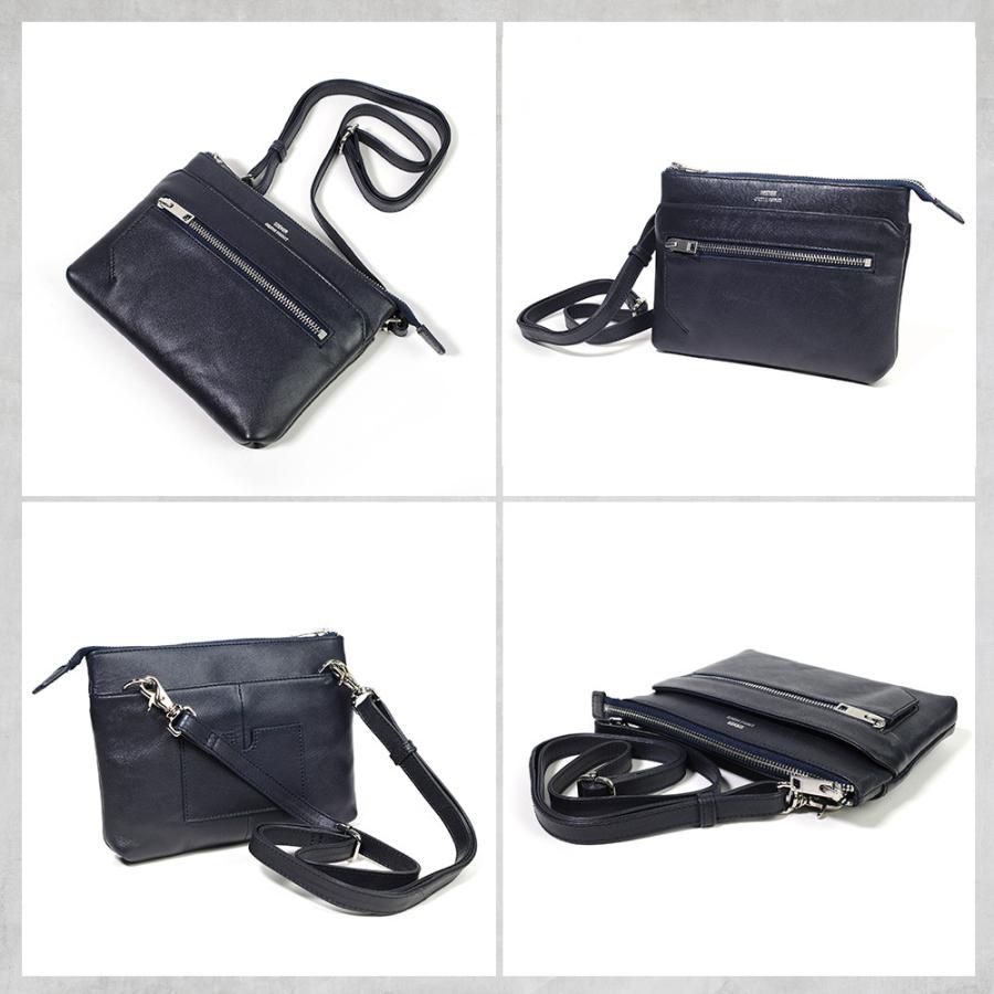 SEEKER ショルダーバッグ 2way メンズ メッシュレザー クラッチ SEEKER ショルダーバッグ 2way メンズ メッシュレザー クラッチ