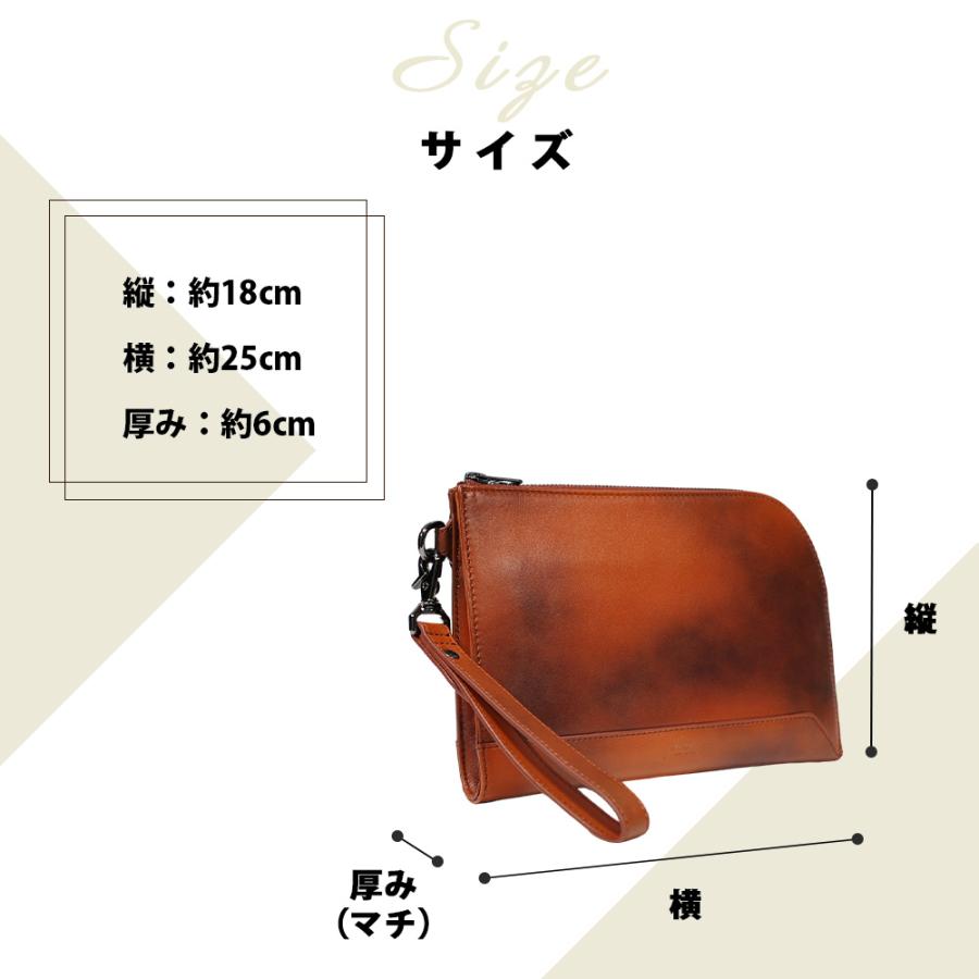 SEEKER（シーカー） クラッチバッグ メンズ セカンドバッグ 本革