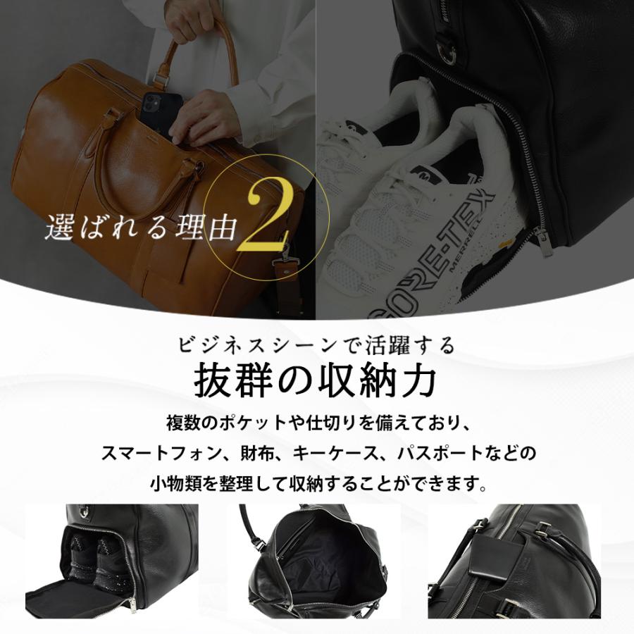 SEEKER ボストンバッグ メンズ 本革 大容量 2way トラベルバッグ SEEKER ボストンバッグ メンズ 本革 大容量 2way トラベルバッグ