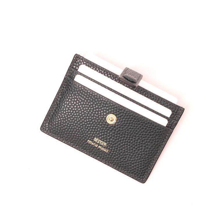 カードケース メンズ レディース 薄型 ブランド スリム 本革 40代 革 50代 30代 20代 レザー ビジネス idカード icカード カード入れ カード収納 SEEKER｜genuine-leather-s｜11