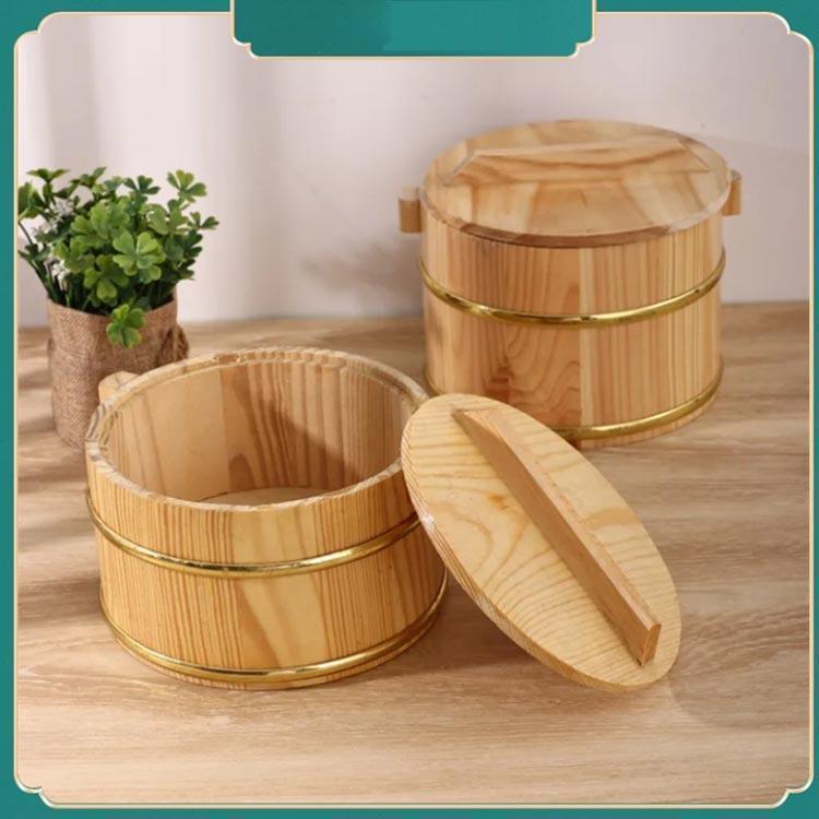 おひつ 木桶 飯櫃 お櫃 3合用 花見 ご飯 お米 2合 和食器 お鉢