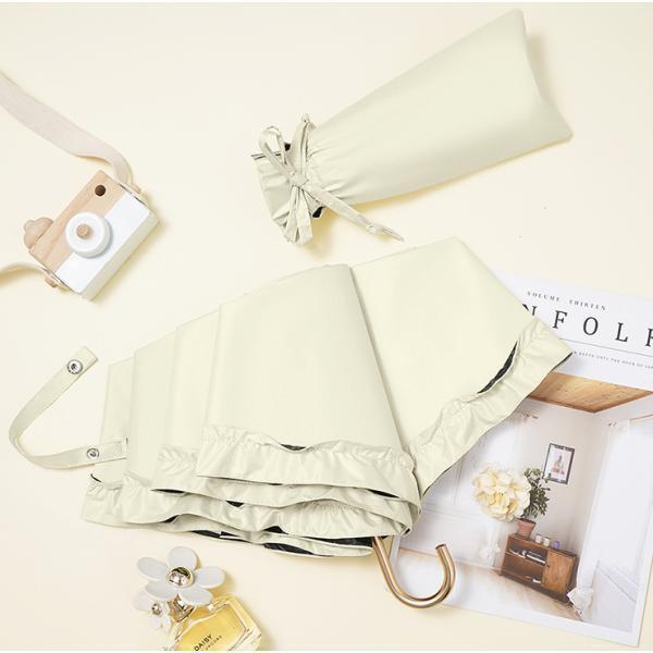 サンバリア 完全遮光折日傘 USED美品 ベージュ 折りたたみ 晴雨兼用 サンバリア 日傘 晴雨兼用 折りたたみ 完全遮光 折りたたみ傘 傘