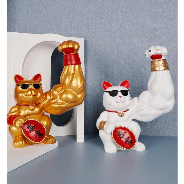 金運アップグッズ 招き猫 置物 まねきねこ 開店祝い プレゼント 飾り物