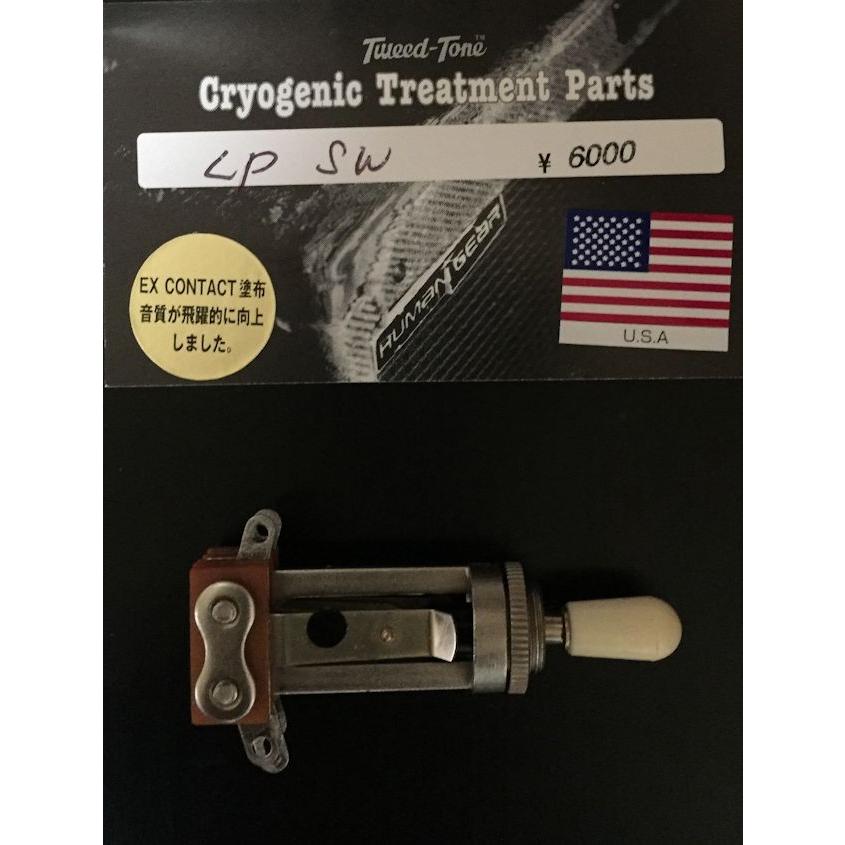 トグルスイッチ レスポールタイプ スイッチクラフト製 クライオジェニック処理 Cryo T Lptgsw Genzo Vintage Guitars 通販 Yahoo ショッピング