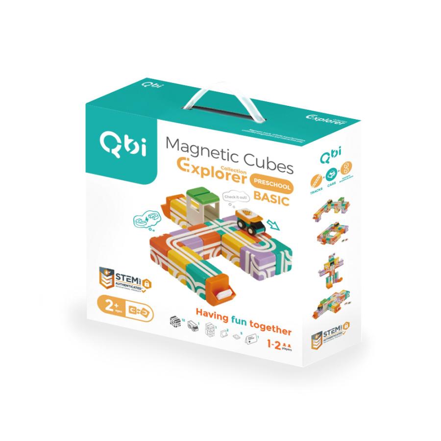 Qbi Explorer Kids & Preschool PLUS 2点セット QBI キュービーアイ］Explorer Kids 子どもセット PLUS ブロック