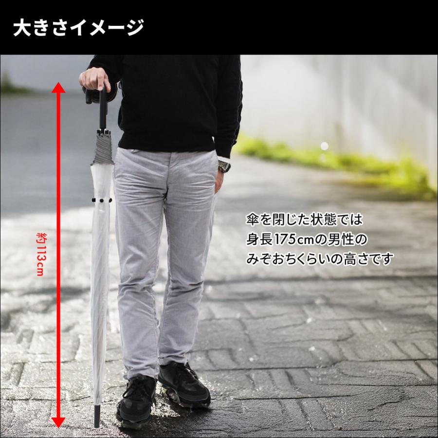超特大 ビニール傘 大きい サイズ 透明 親骨90cm 直径144cm ホテル