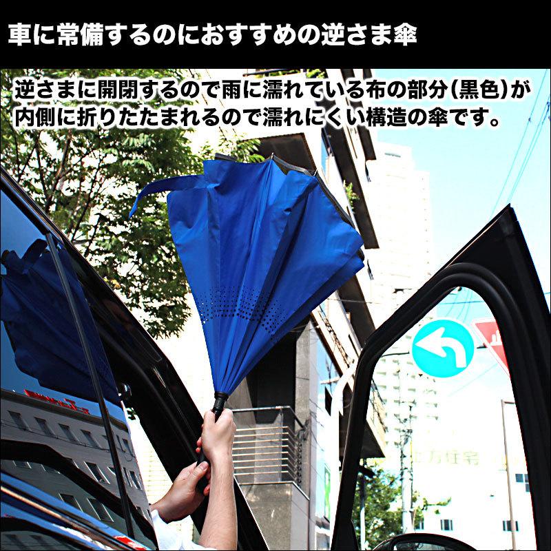 自動閉骨逆さ傘 ワンタッチ さかさま傘 逆折れ 逆さま傘 さかさま傘 濡れない 長傘 晴雨兼用 送料無料 9900164 ジオマート 通販 Yahoo ショッピング