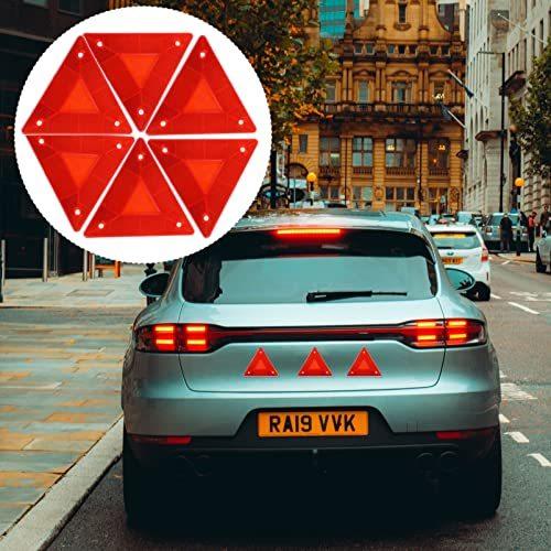 春夏新作 建築 建設用 Toymytoy Toymytoy 反射板 汎用 三角 低速車マーク リフレクター 移動車用 三角形標識 トラック トレーラー 船舶 牽引車用 10枚セット Www Threeriversofs Com