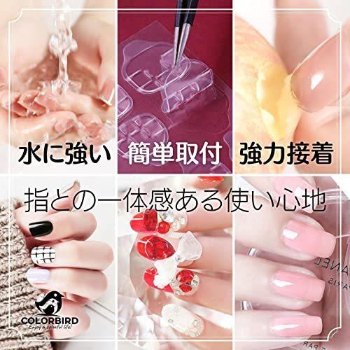 日本最大の Colorbird ネイル用両面テープ ネイル接着剤 ネイルチップ 付け爪 ネイルグルー ネイルアート 粘着グミ ツケ爪粘着剤 枚 Thisissesame Com